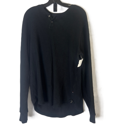 Top Long Sleeve By Sol Angeles In Black, Size: Xl