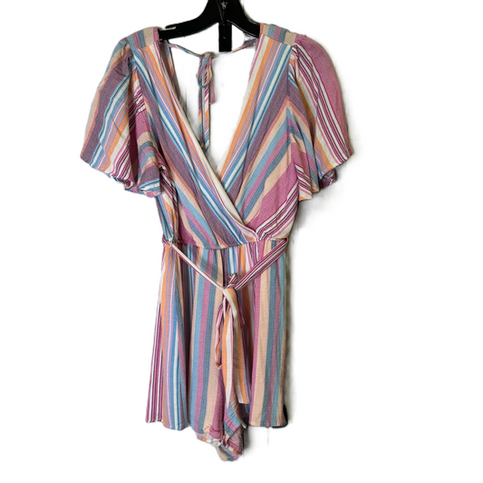 Multi-colored Romper By Blue Rain, Size: L