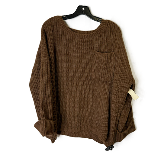 Sweater By Hyfve In Brown, Size: S