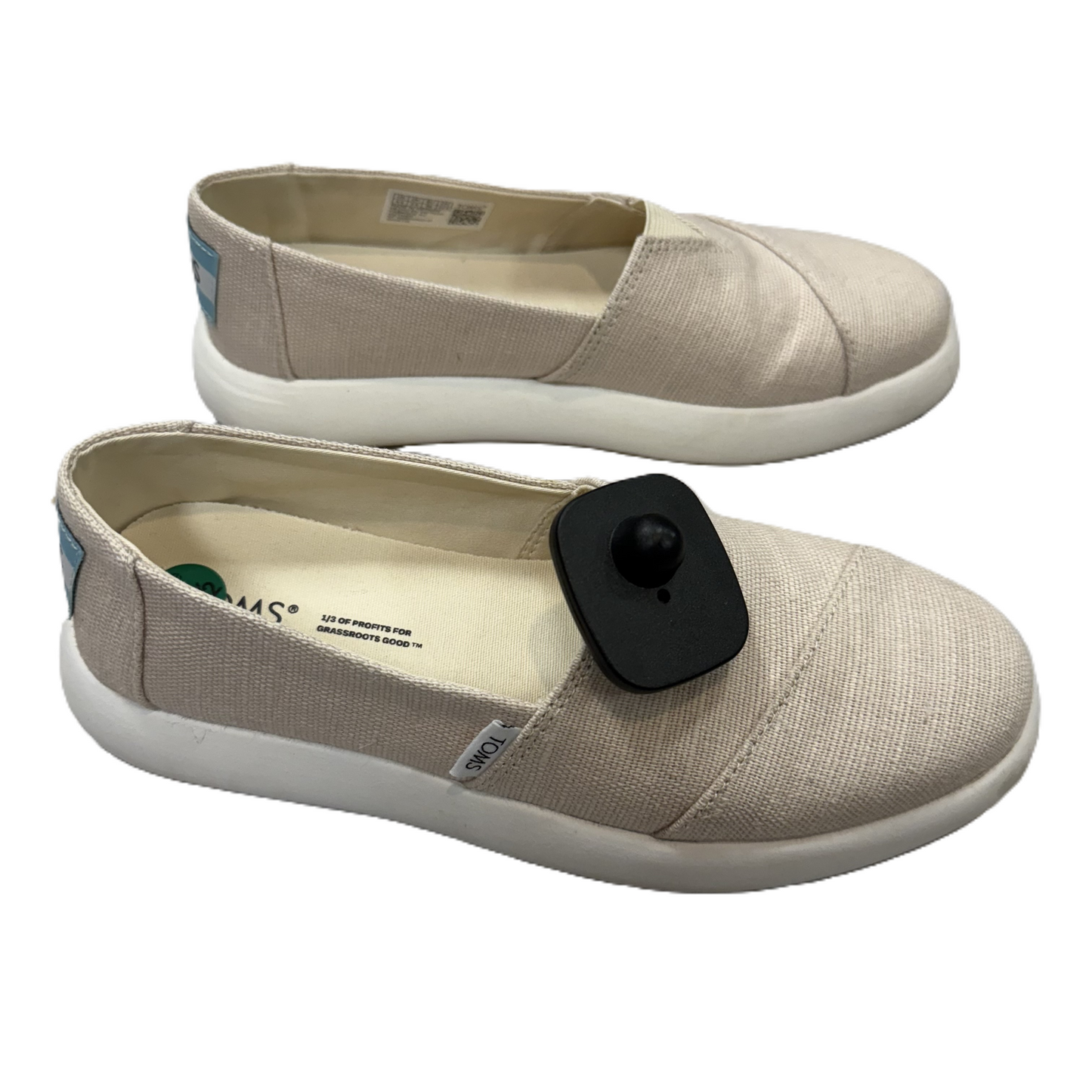 Shoes Flats By Toms In Cream, Size: 5.5