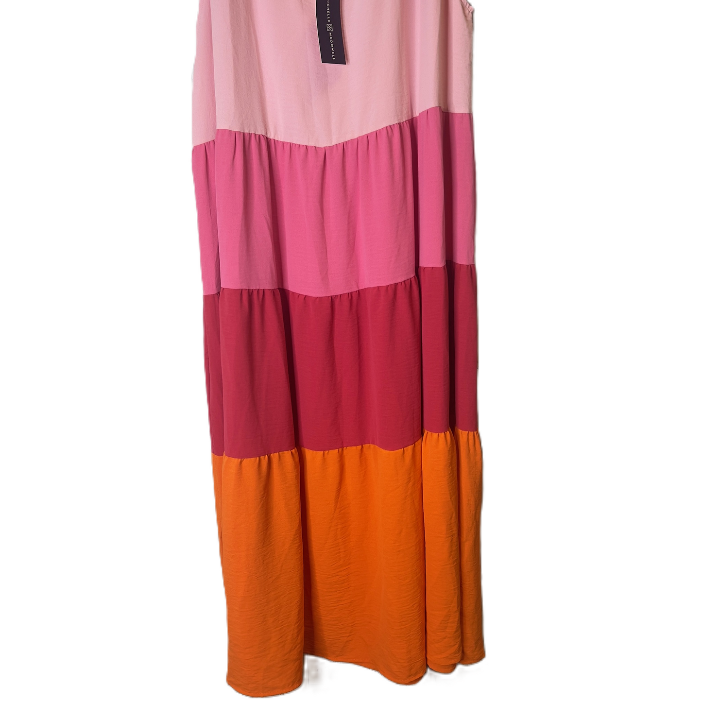 Pink Dress Casual Midi By Clothes Mentor, Size: 1x