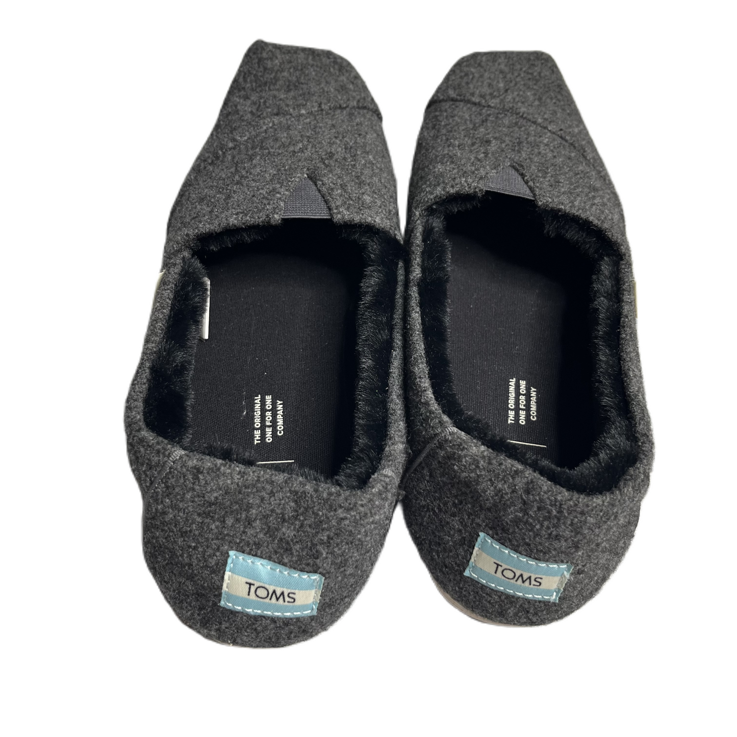 Shoes Flats By Toms In Grey, Size: 11