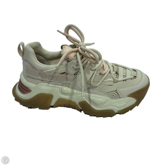 Shoes Sneakers By Steve Madden In Cream, Size: 8