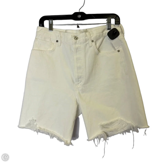 Shorts By Citizens Of Humanity In White, Size: 6