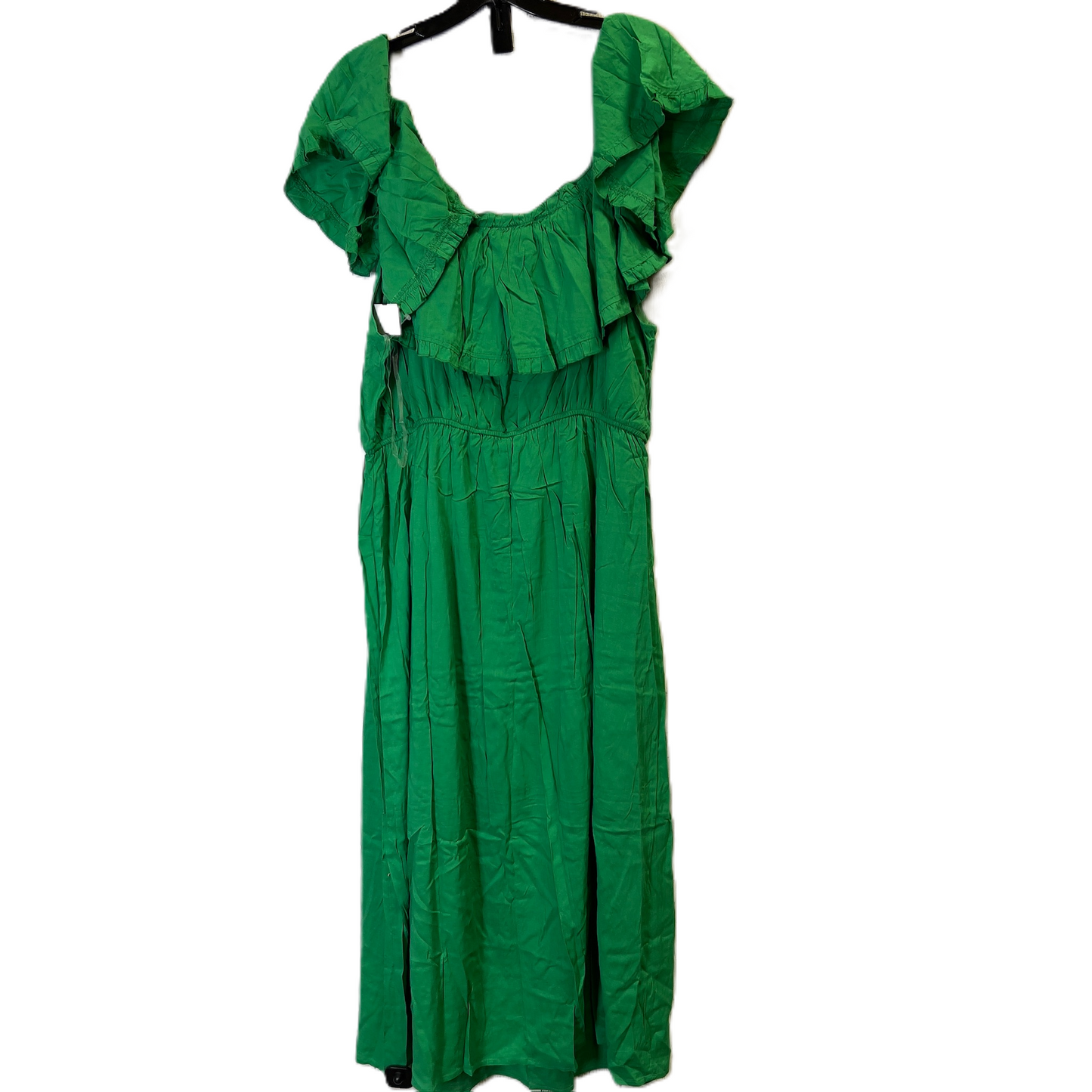 Dress Casual Maxi By Andree By Unit In Green, Size: 1x