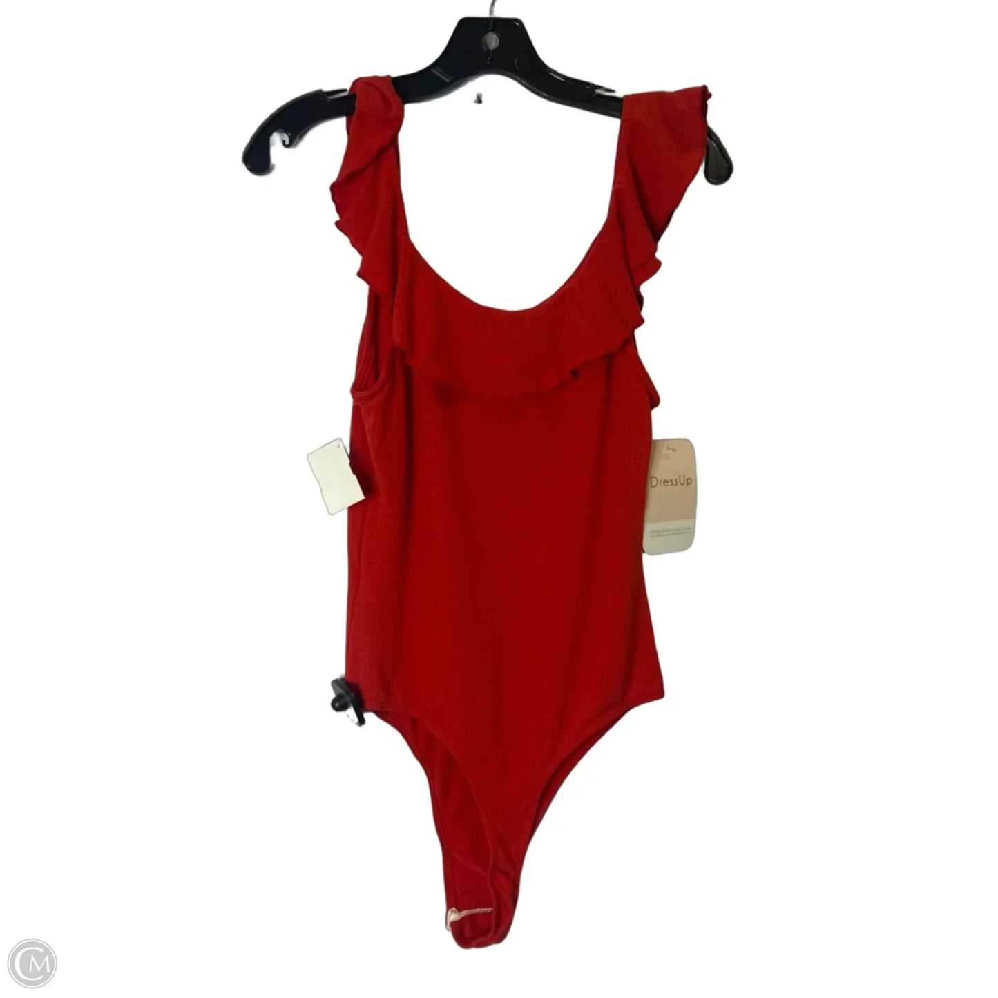 Bodysuit By Charlotte Avery In Red, Size: L