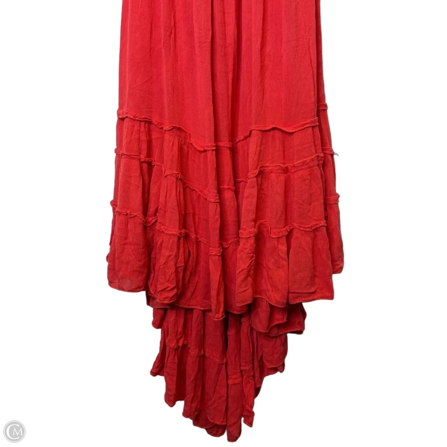 Dress Party Long By Clothes Mentor In Red, Size: Xl