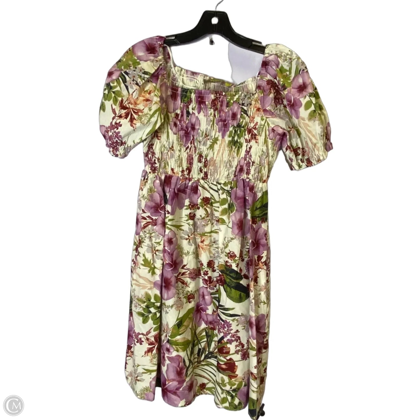 Dress Casual Short By Clothes Mentor In Floral Print, Size: 6