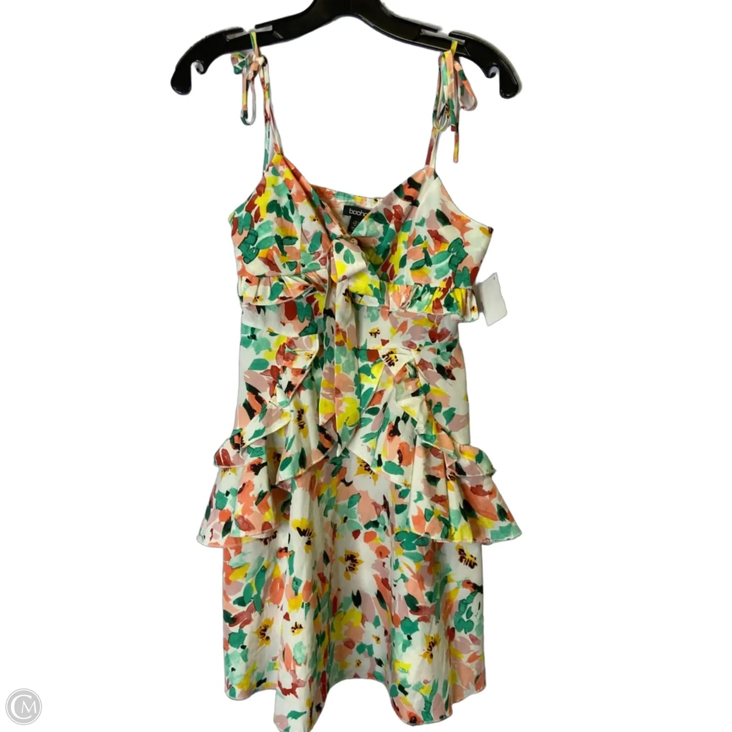 Dress Casual Short By Boohoo Boutique In Floral Print, Size: 4