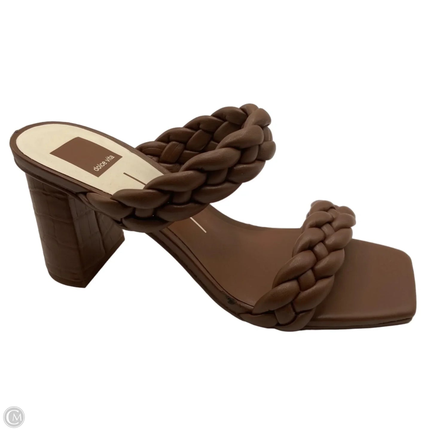 Shoes Heels Block By Dolce Vita In Brown, Size: 9
