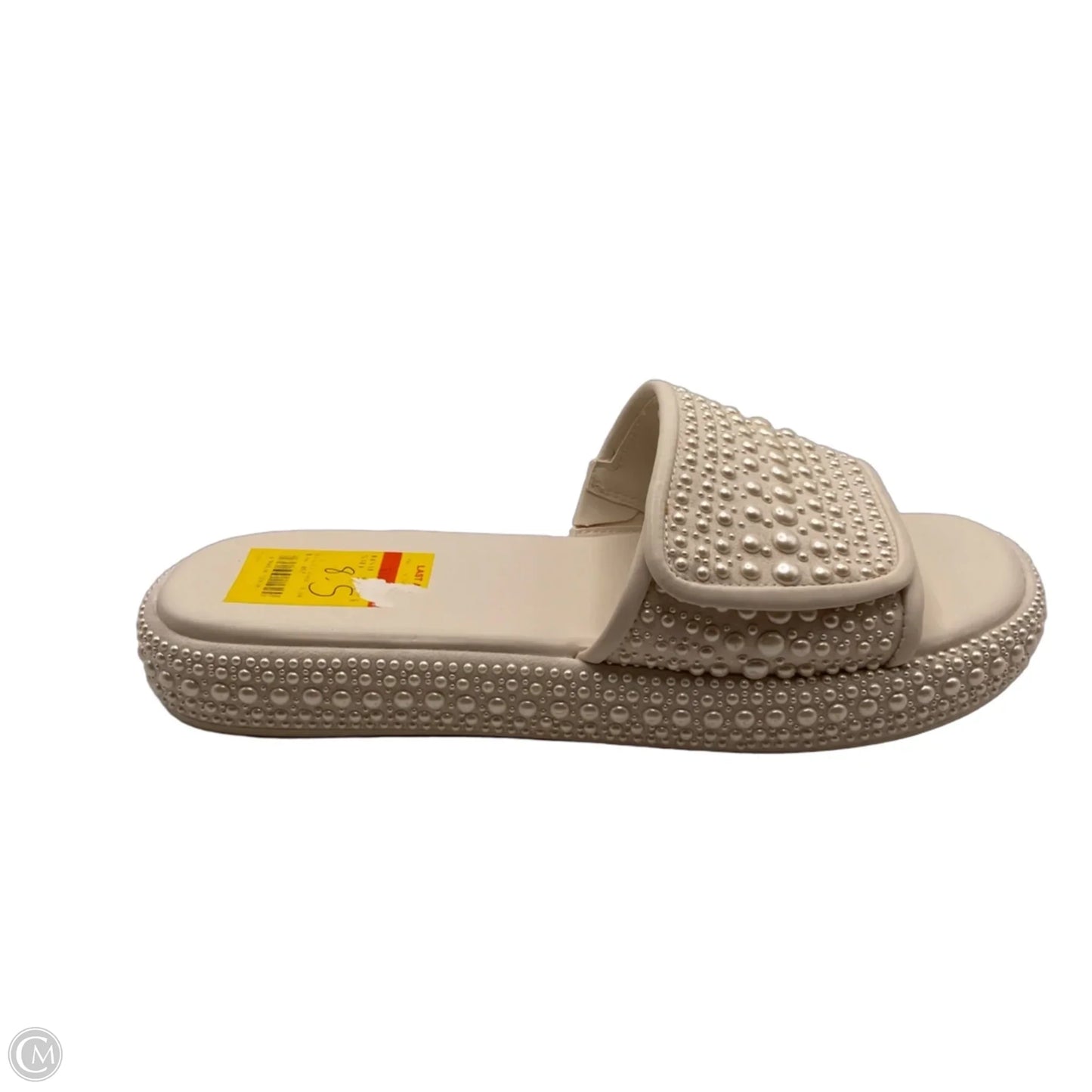 Sandals Flats By Inc In Cream, Size: 8.5