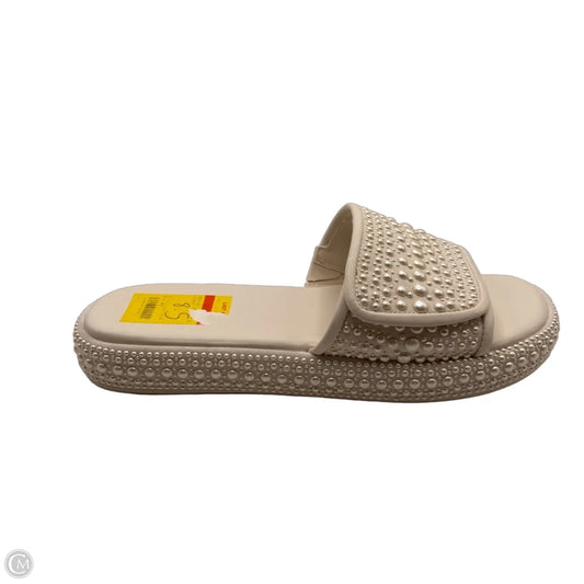 Sandals Flats By Inc In Cream, Size: 8.5