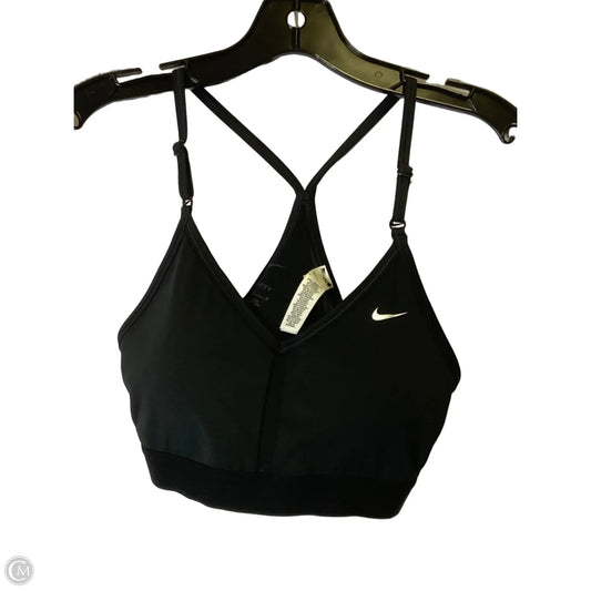 Athletic Bra By Nike Apparel In Black, Size: M