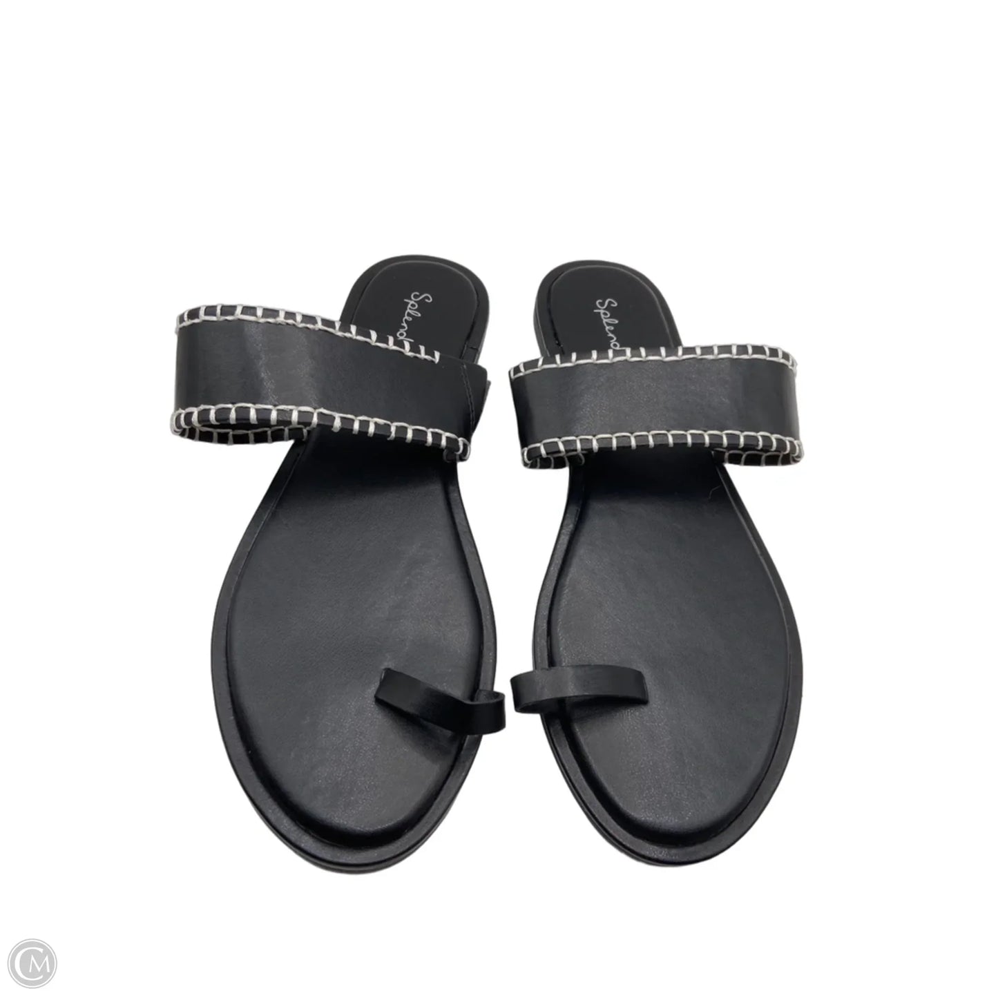 Sandals Flats By Splendid In Black, Size: 8.5