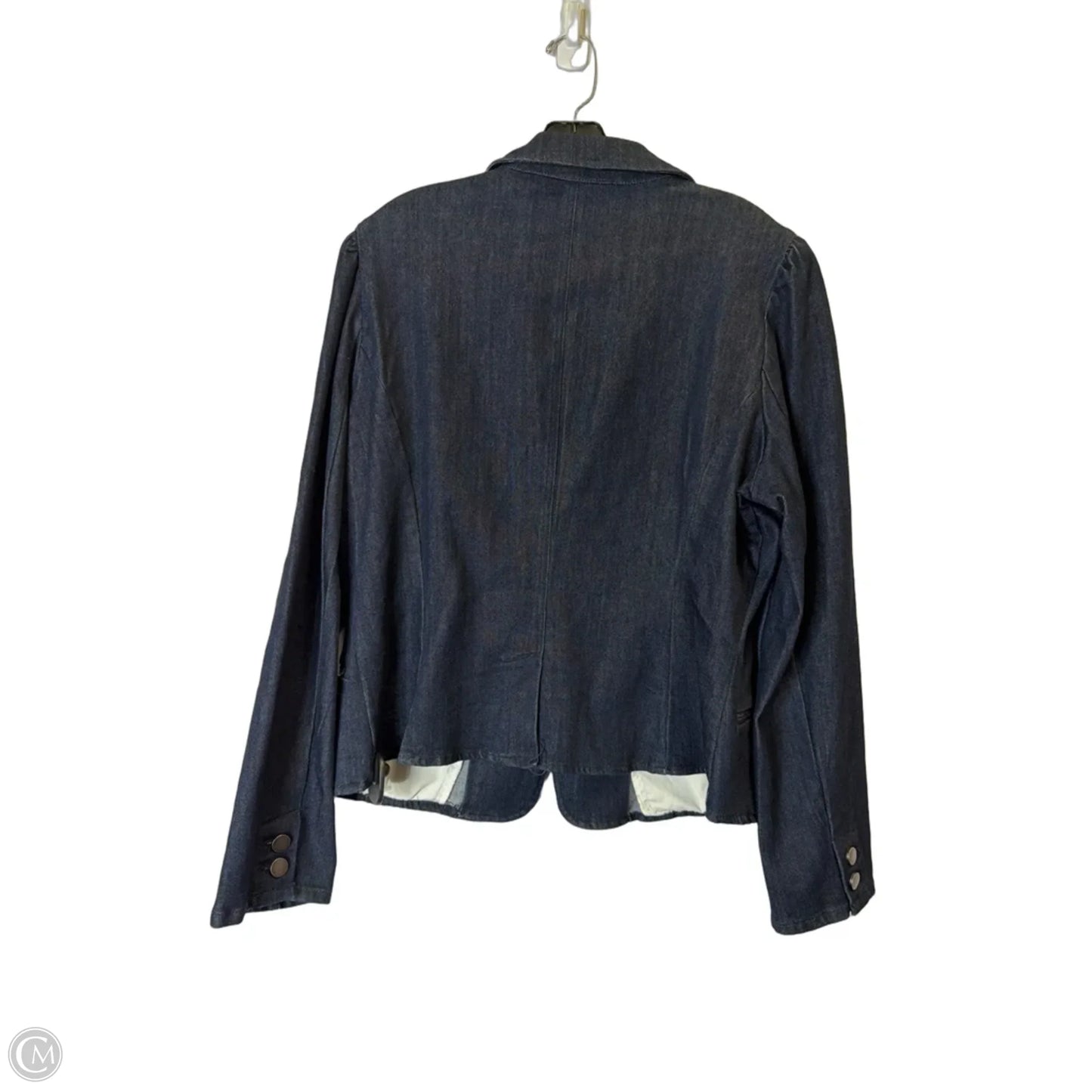 Blazer By Inc In Blue Denim, Size: Xl