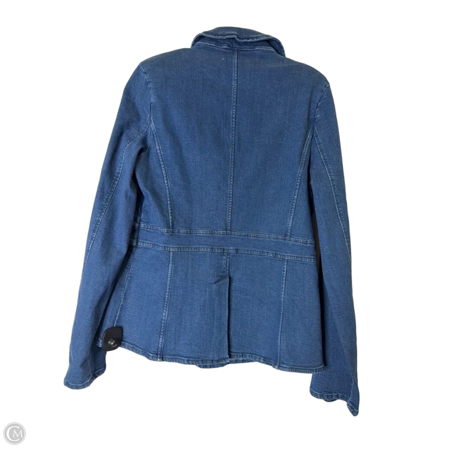 Blazer By Avec Les Filles In Blue Denim, Size: M