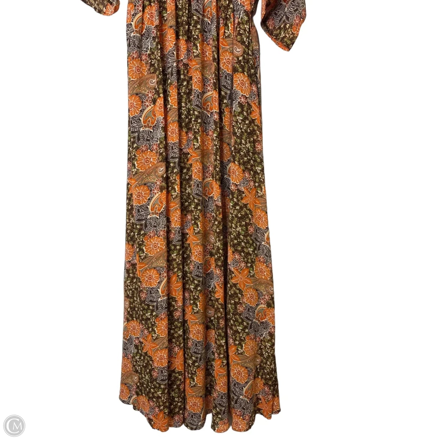 Dress Casual Maxi By Entro In Brown, Size: S