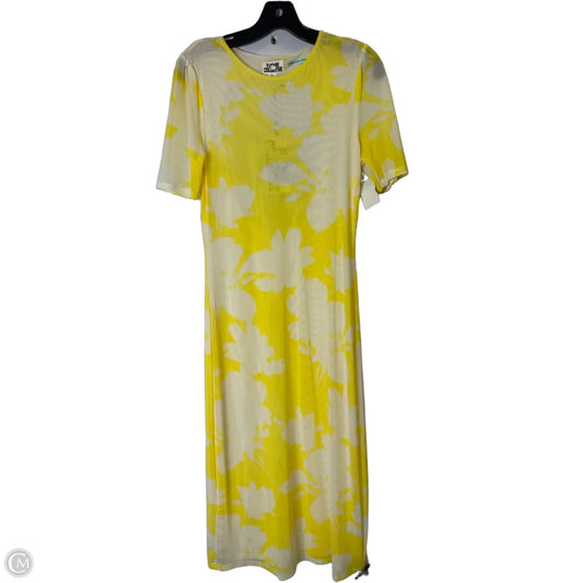Dress Casual Midi By Future Collective In Yellow, Size: M