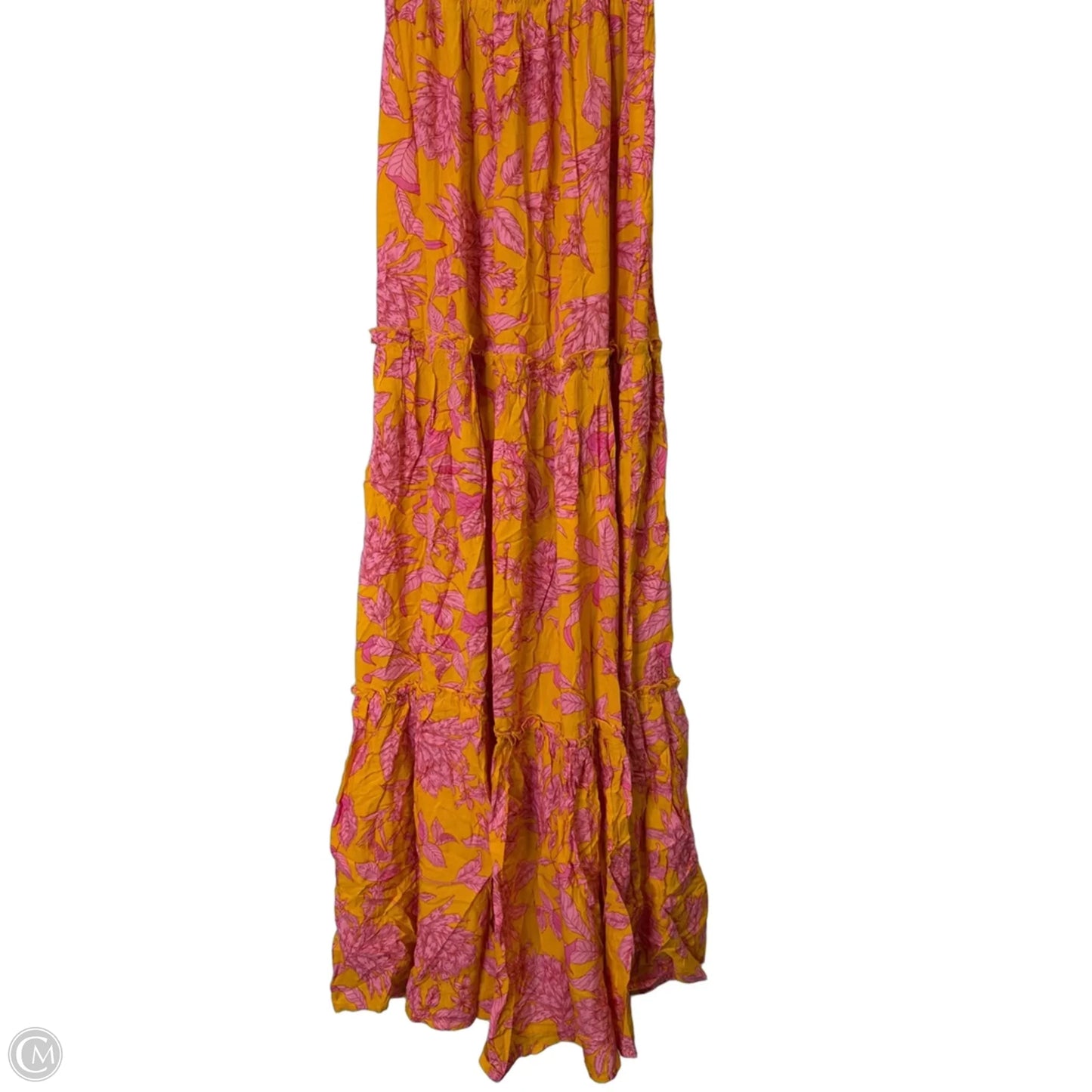 Dress Casual Maxi By Abel The Label In Orange & Pink, Size: Xs