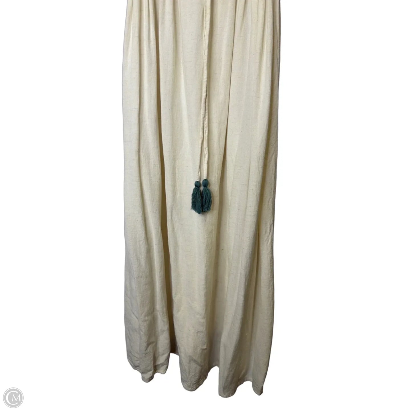 Dress Casual Maxi By World Market In Cream, Size: S