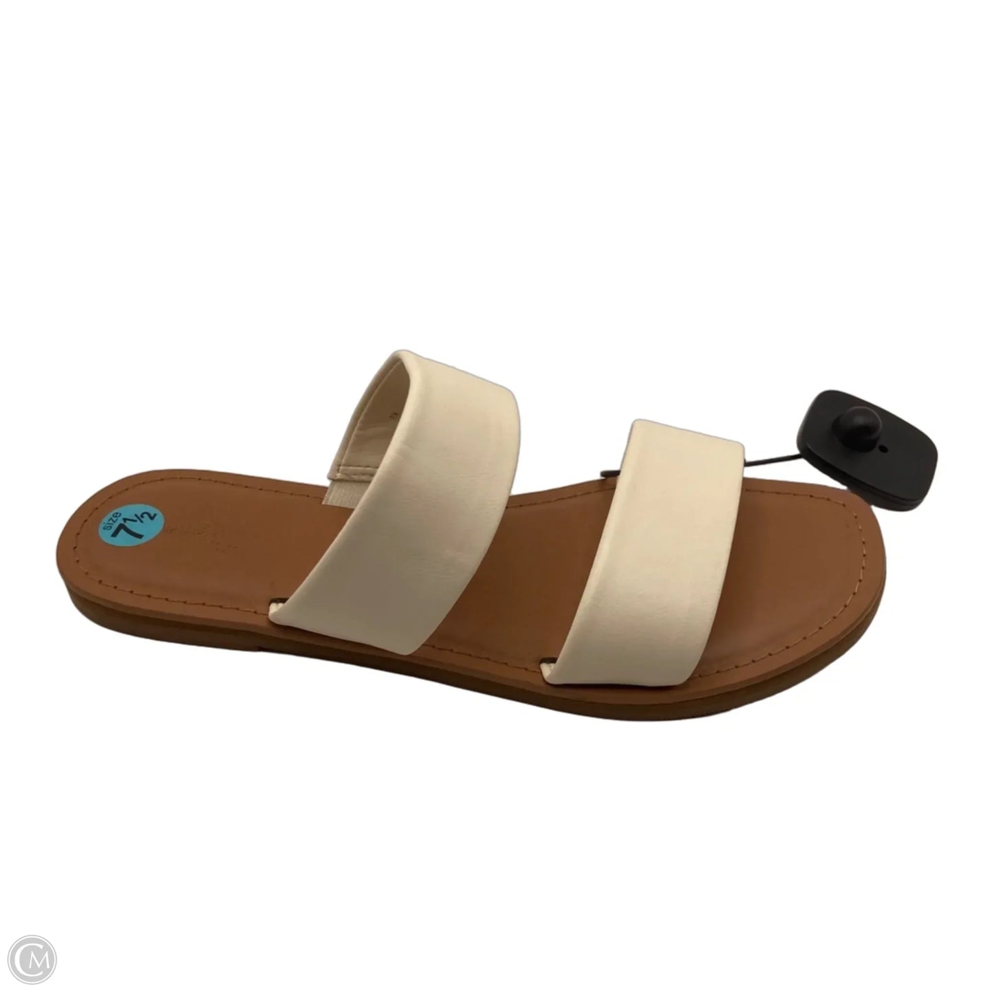 Sandals Flats By Universal Thread In Cream, Size: 7.5