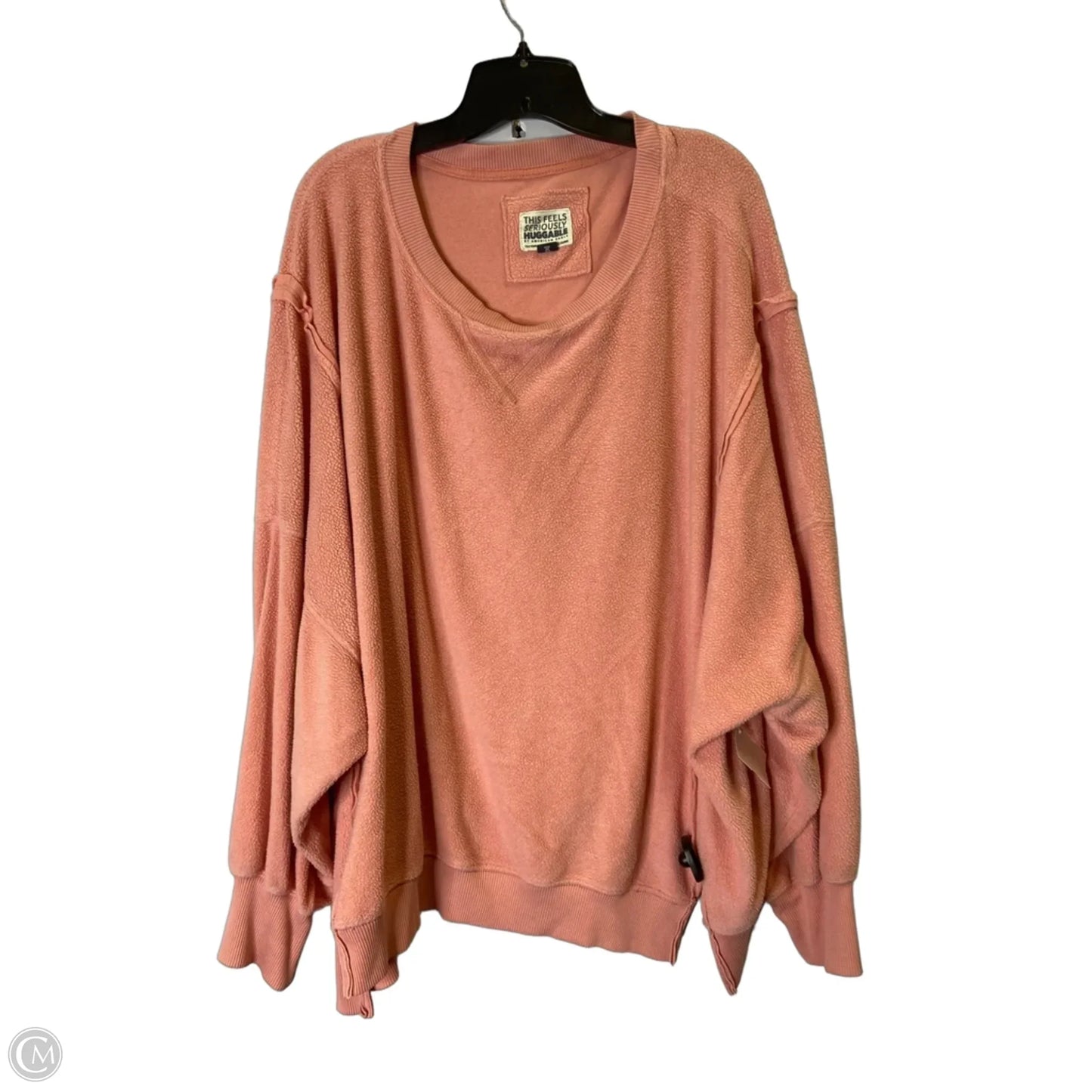 Sweatshirt Crewneck By American Eagle In Pink, Size: Xl