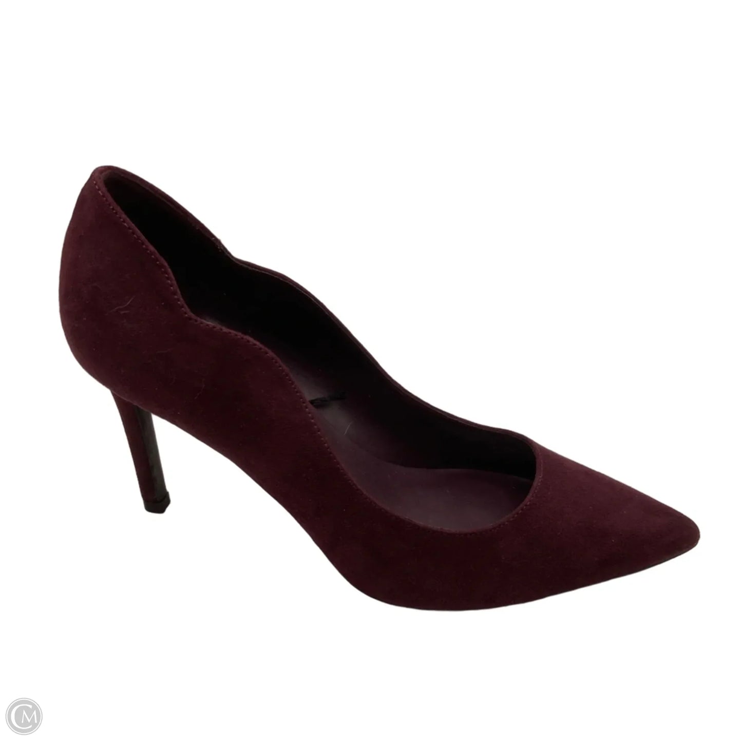 Shoes Heels Stiletto By Nine West In Maroon, Size: 9