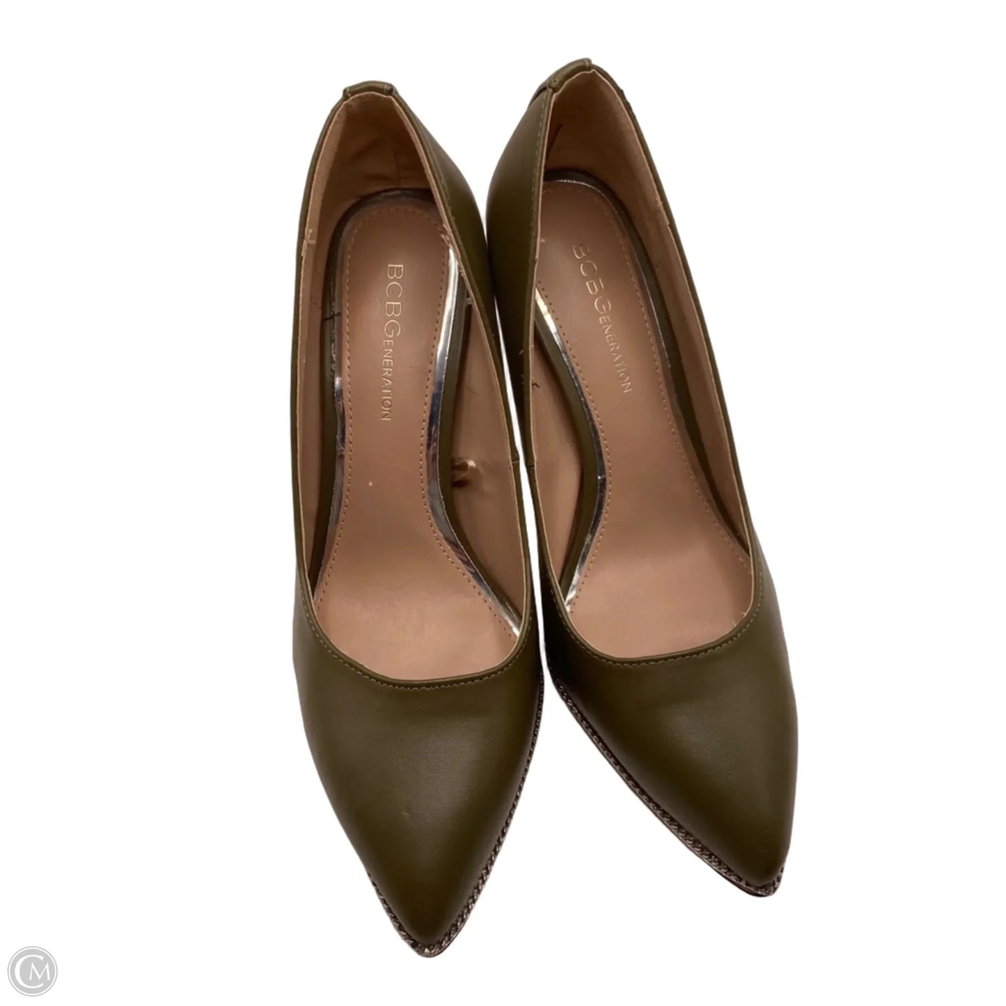 Shoes Heels Stiletto By Bcbgeneration In Green, Size: 8.5