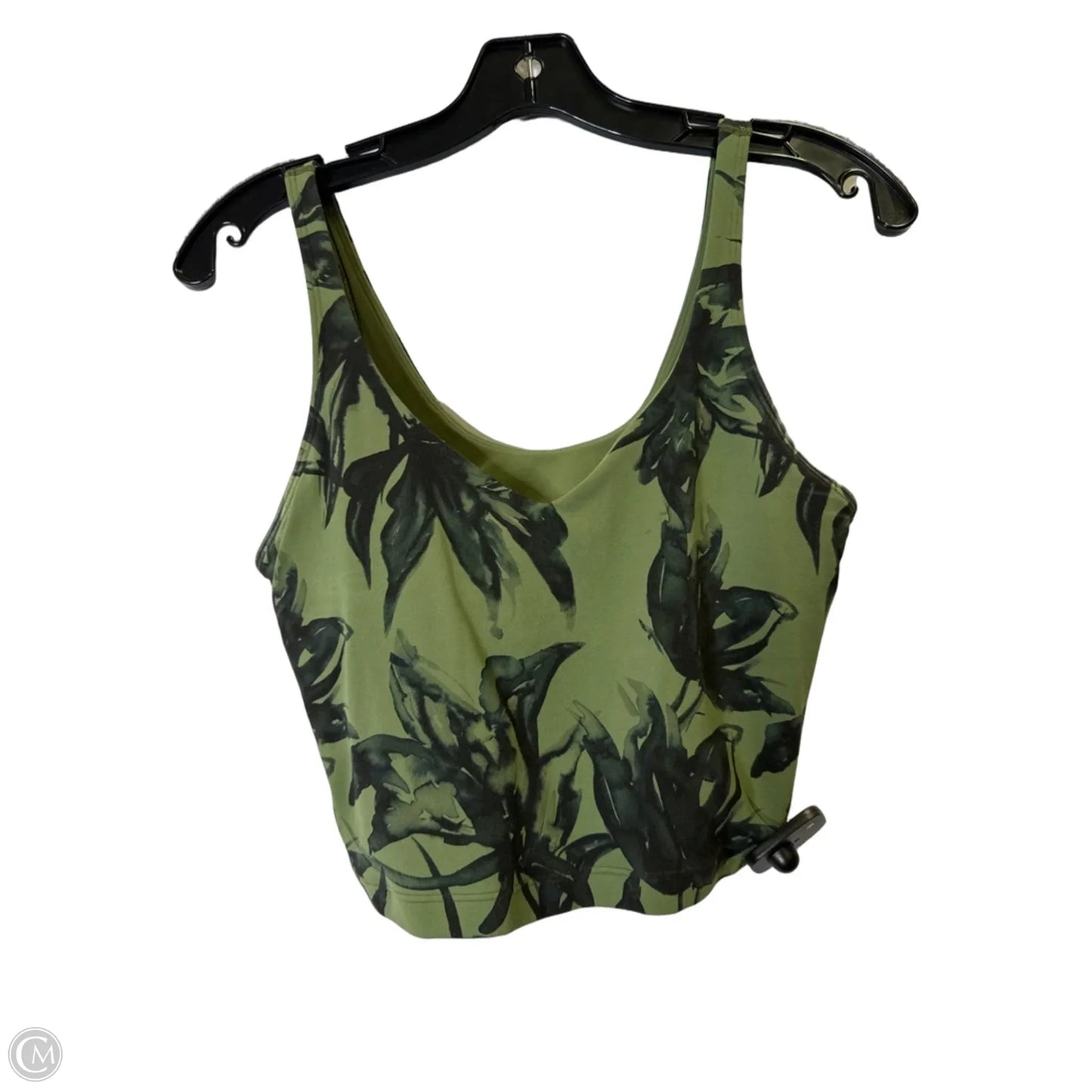 Athletic Tank Top By Lululemon In Green, Size: 8