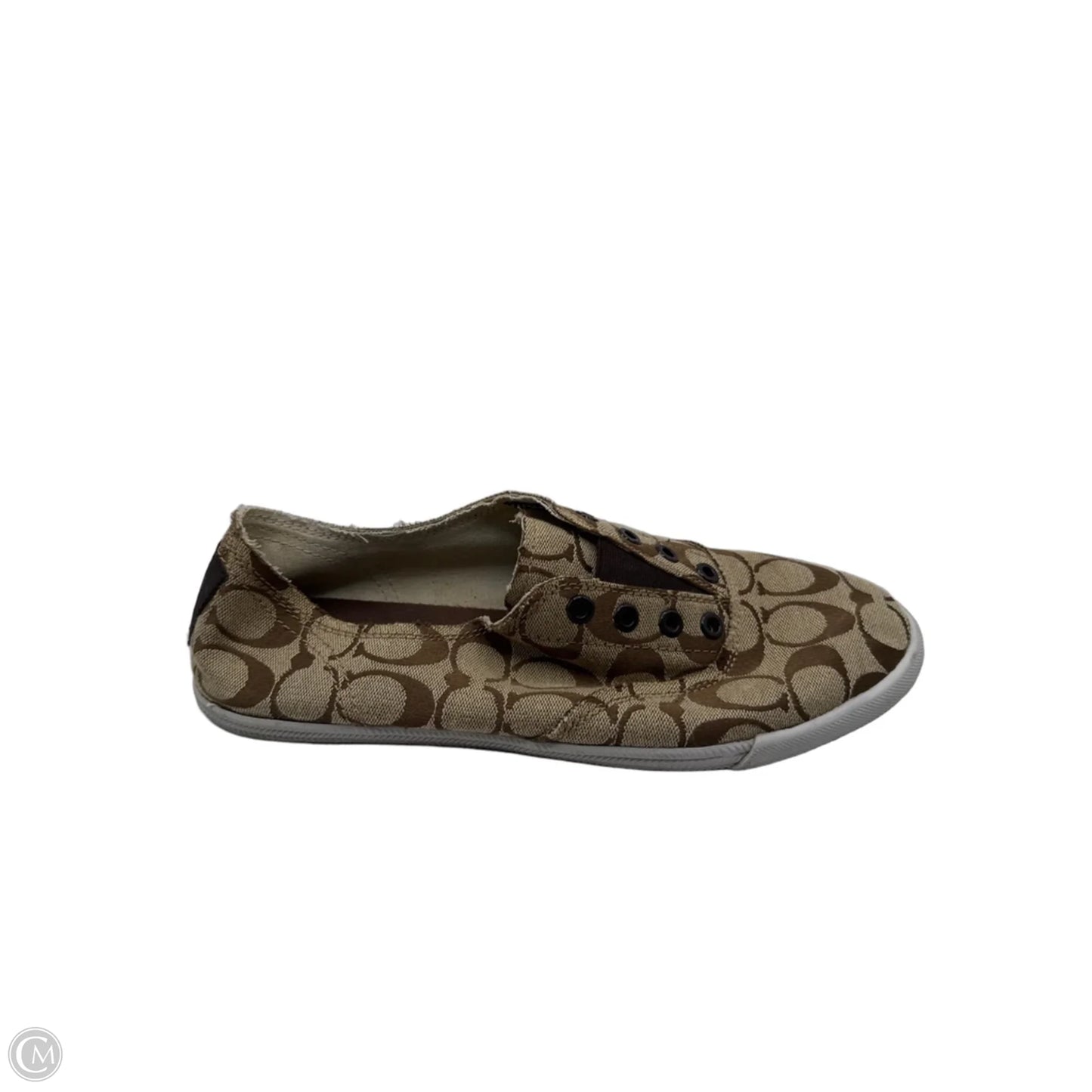 Shoes Designer By Coach In Tan, Size: 11