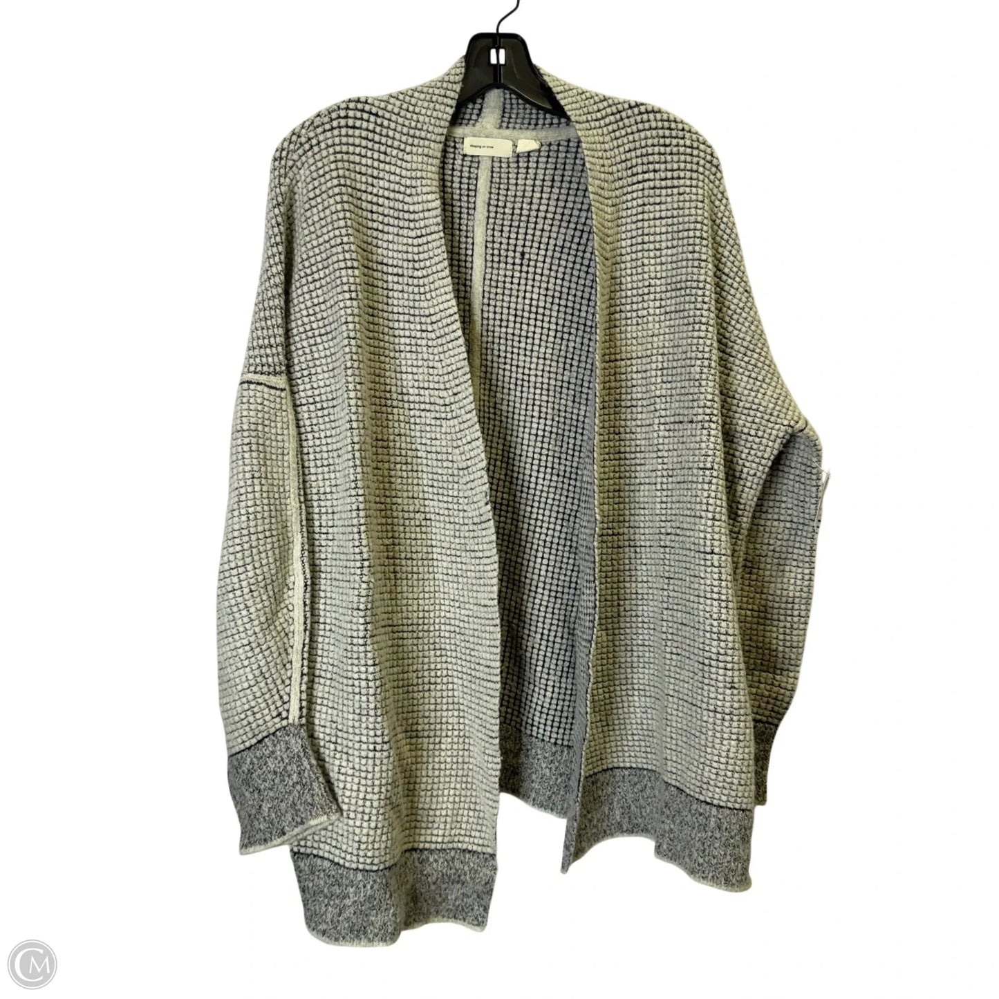 Sweater Cardigan By Sleeping On Snow In Grey, Size: Mp