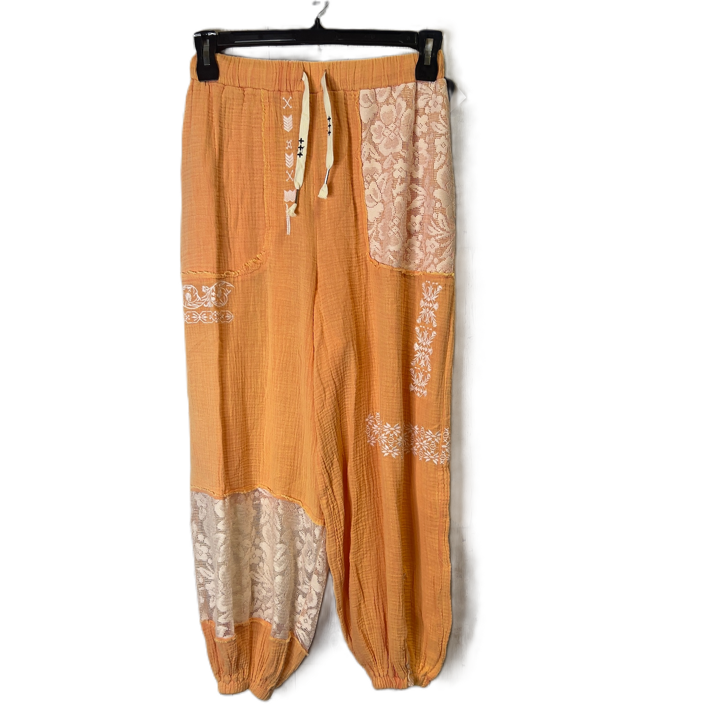 Pants Joggers By Pol In Orange, Size: S