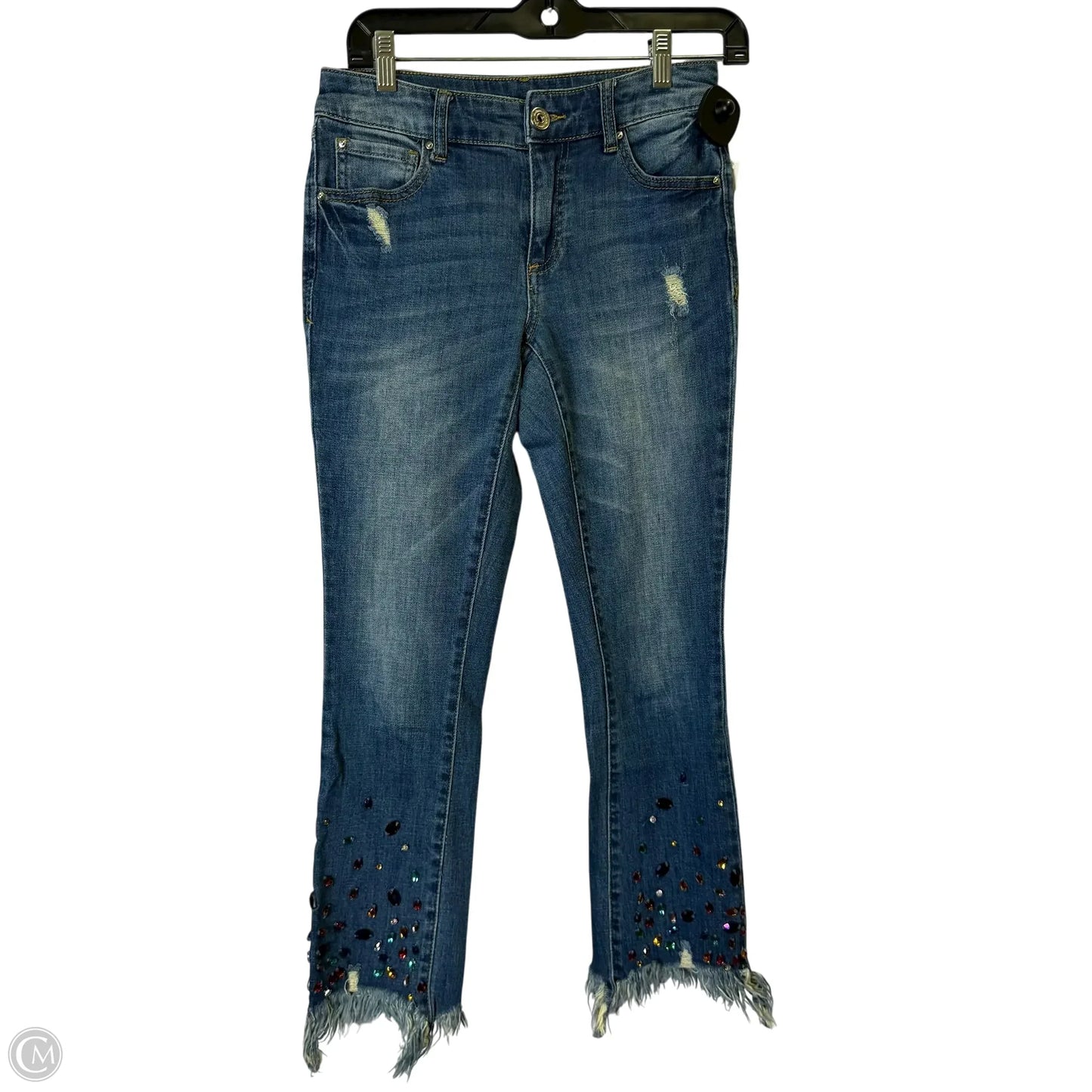 Jeans Skinny By Inc In Blue Denim, Size: 0