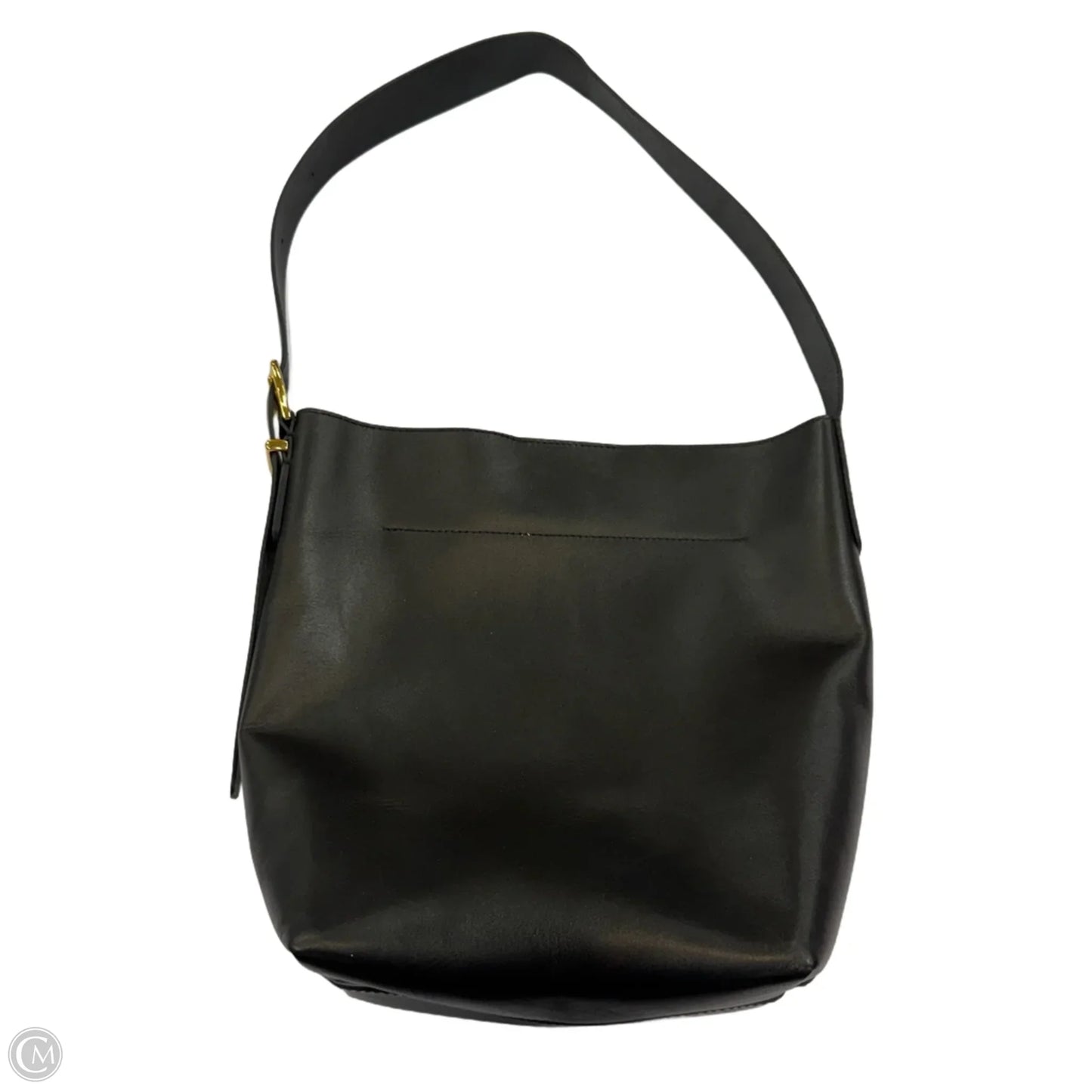 Handbag Leather By Madewell, Size: Medium