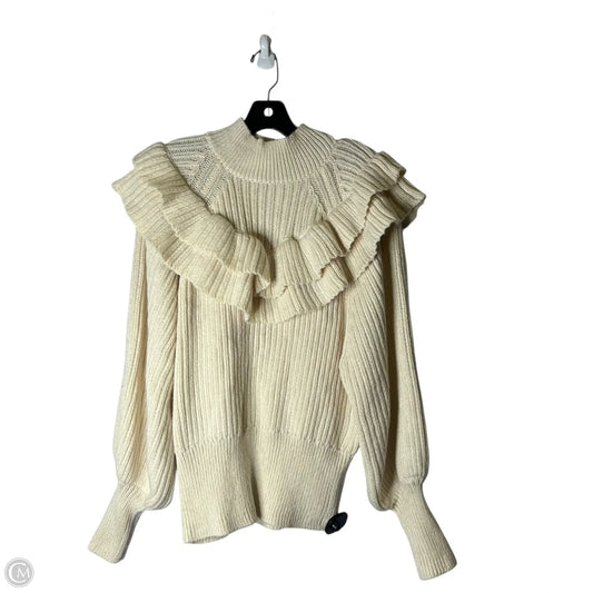 Sweater By H&m In Cream, Size: S