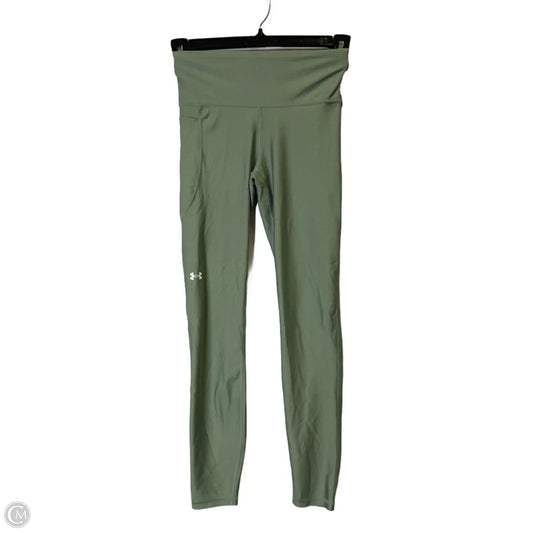 Athletic Leggings By Under Armour In Green, Size: S