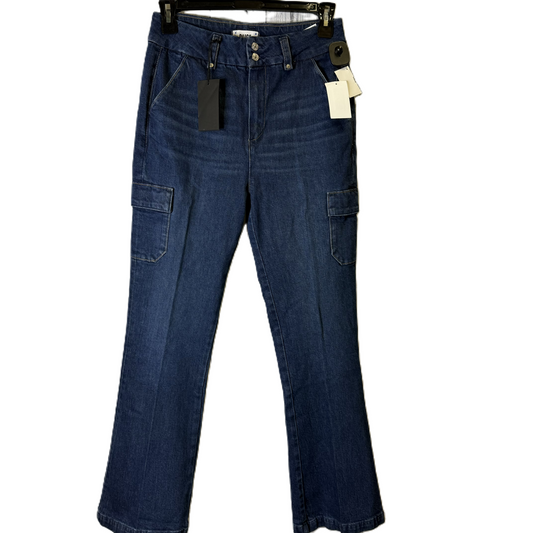 Jeans Wide Leg By Paige In Blue, Size: 6