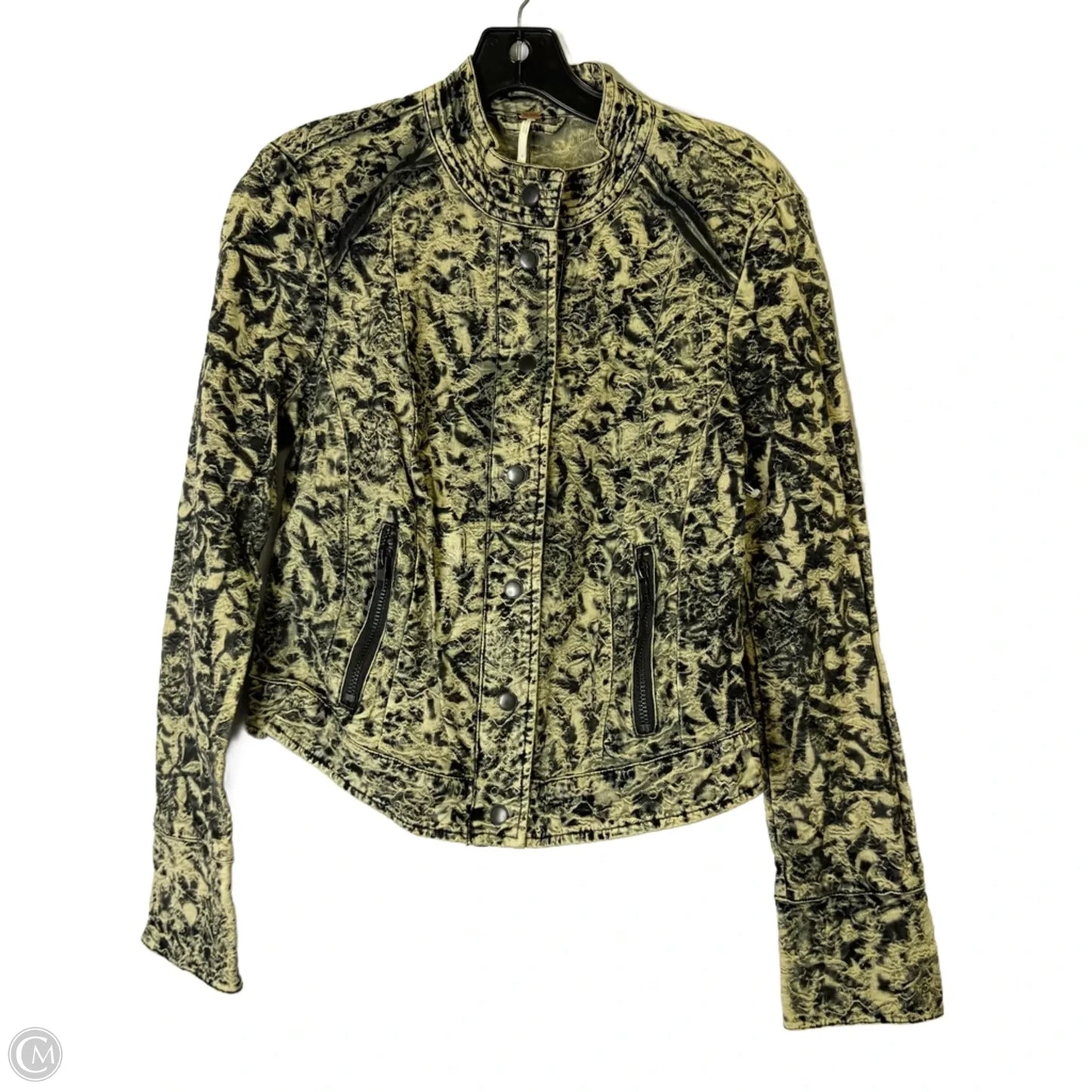 Jacket Other By Free People In Black & Cream, Size: 8