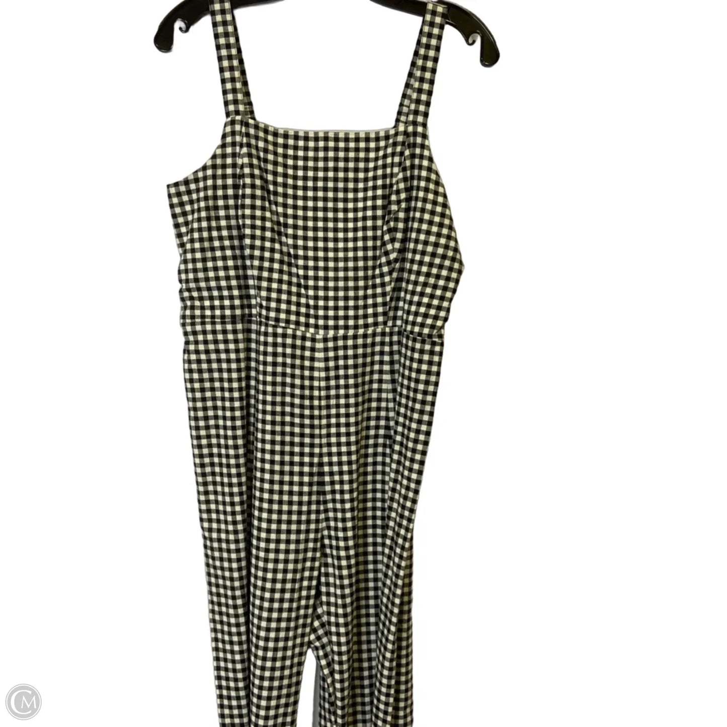 Jumpsuit By Japna In Checkered Pattern, Size: L