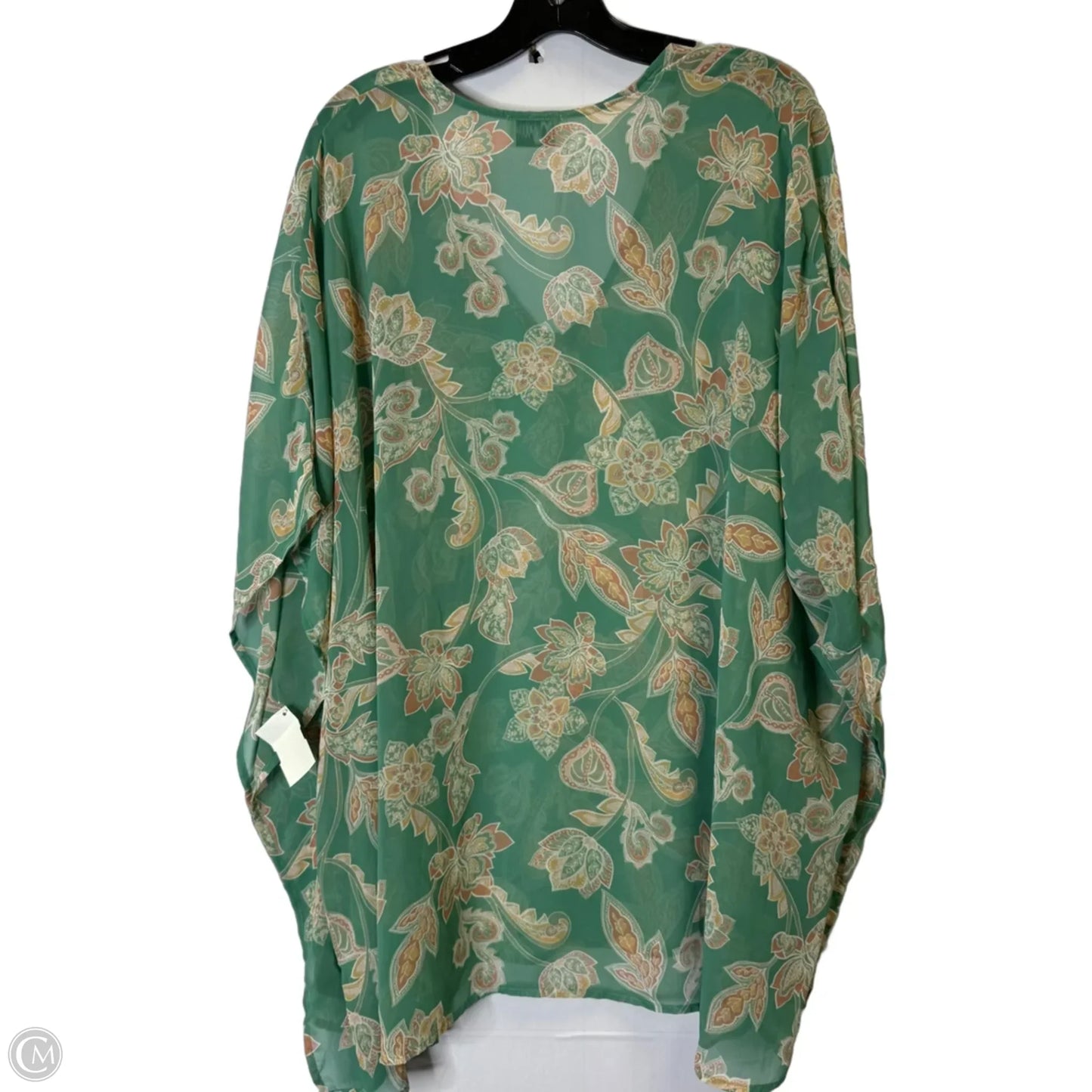 Top Short Sleeve By Mumu In Teal, Size: S