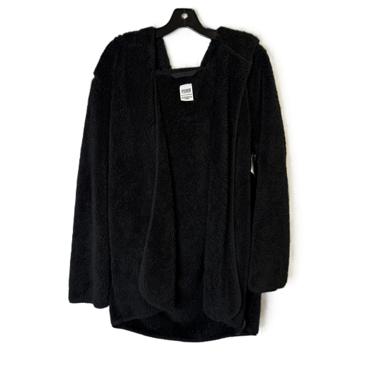 Cardigan By Pink In Black, Size: Osfm