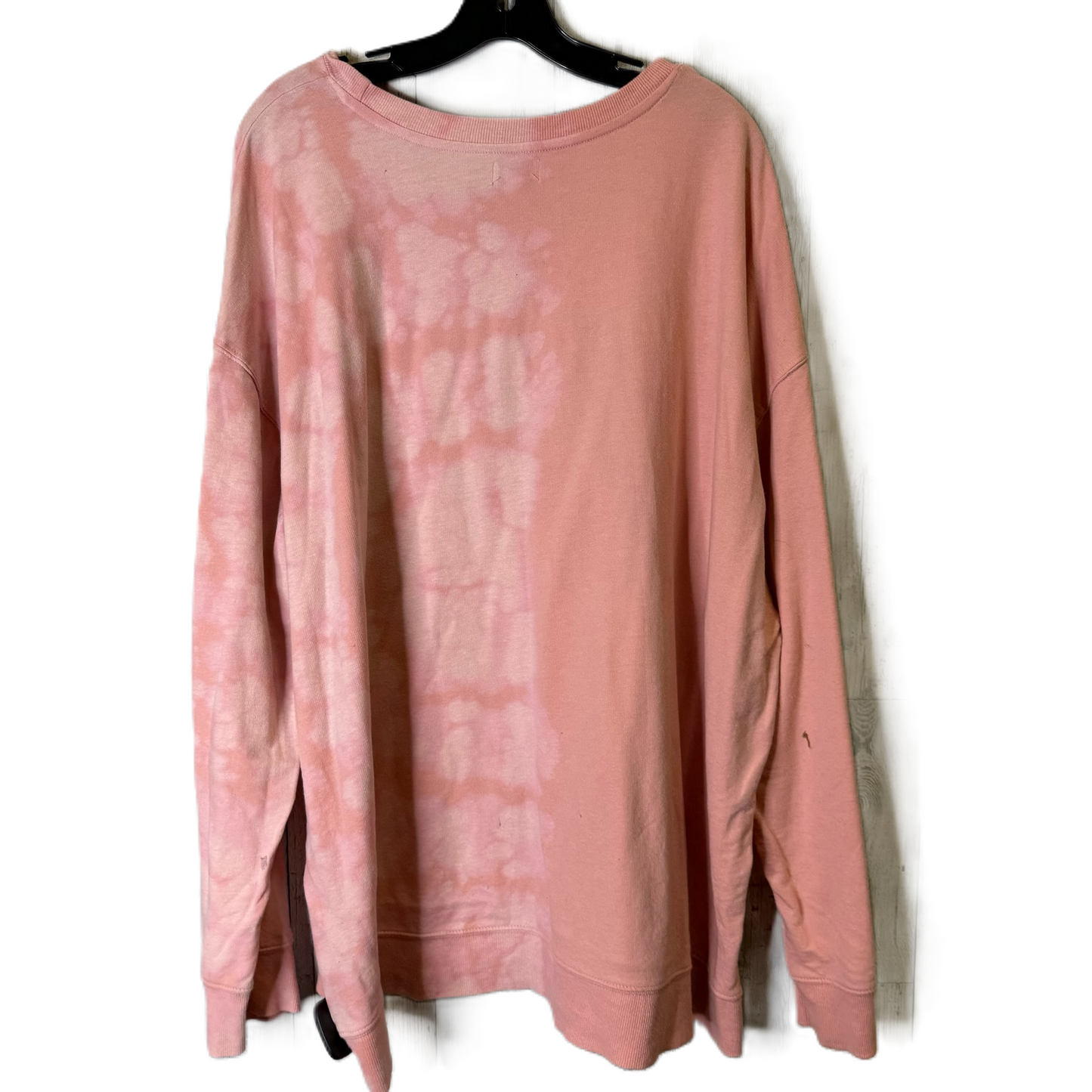 Top Long Sleeve Basic By Crown And Ivy In Pink, Size: 3x