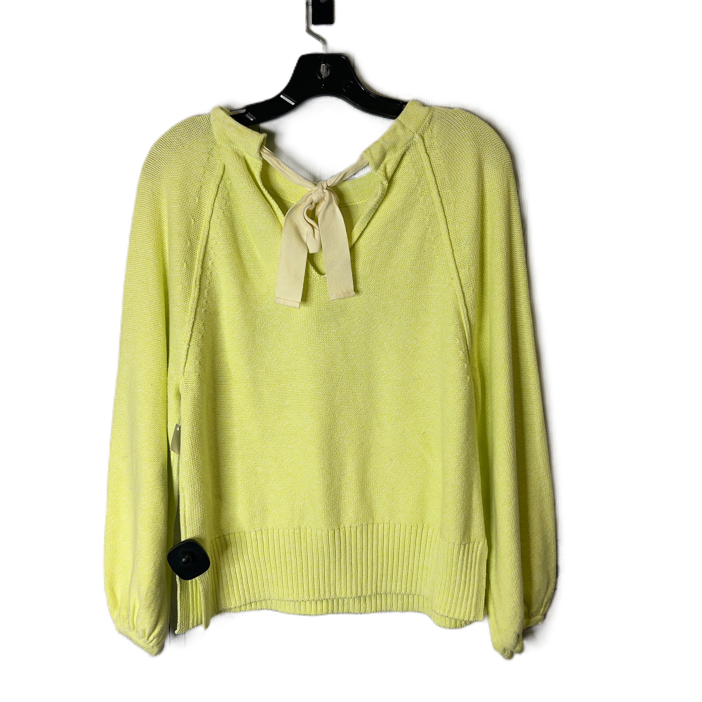 Sweater By Anthropologie In Yellow, Size: S