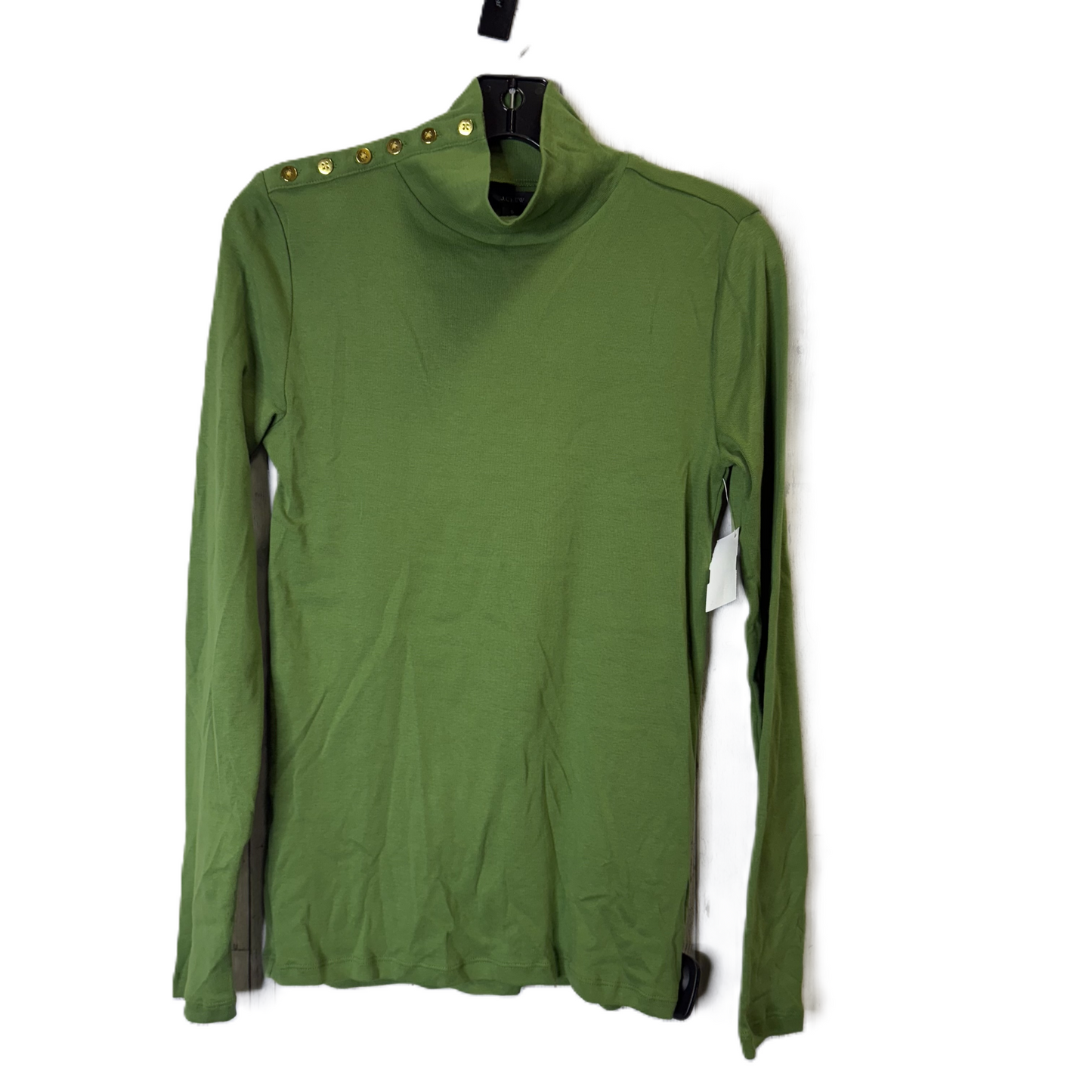 Top Longsleeve By J. Crew In Green, Size: S