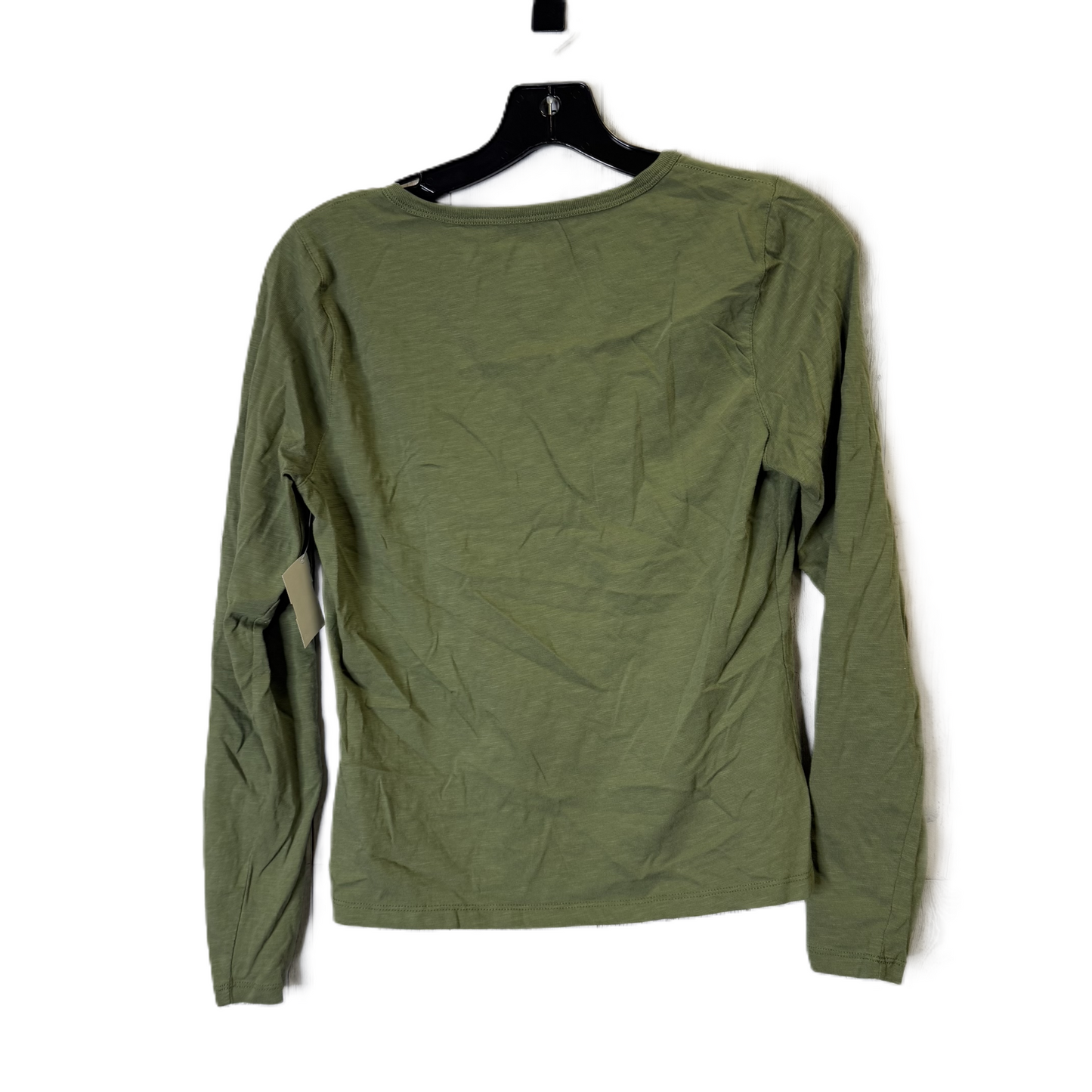 Top Long Sleeve Basic By J. Crew In Green, Size: S