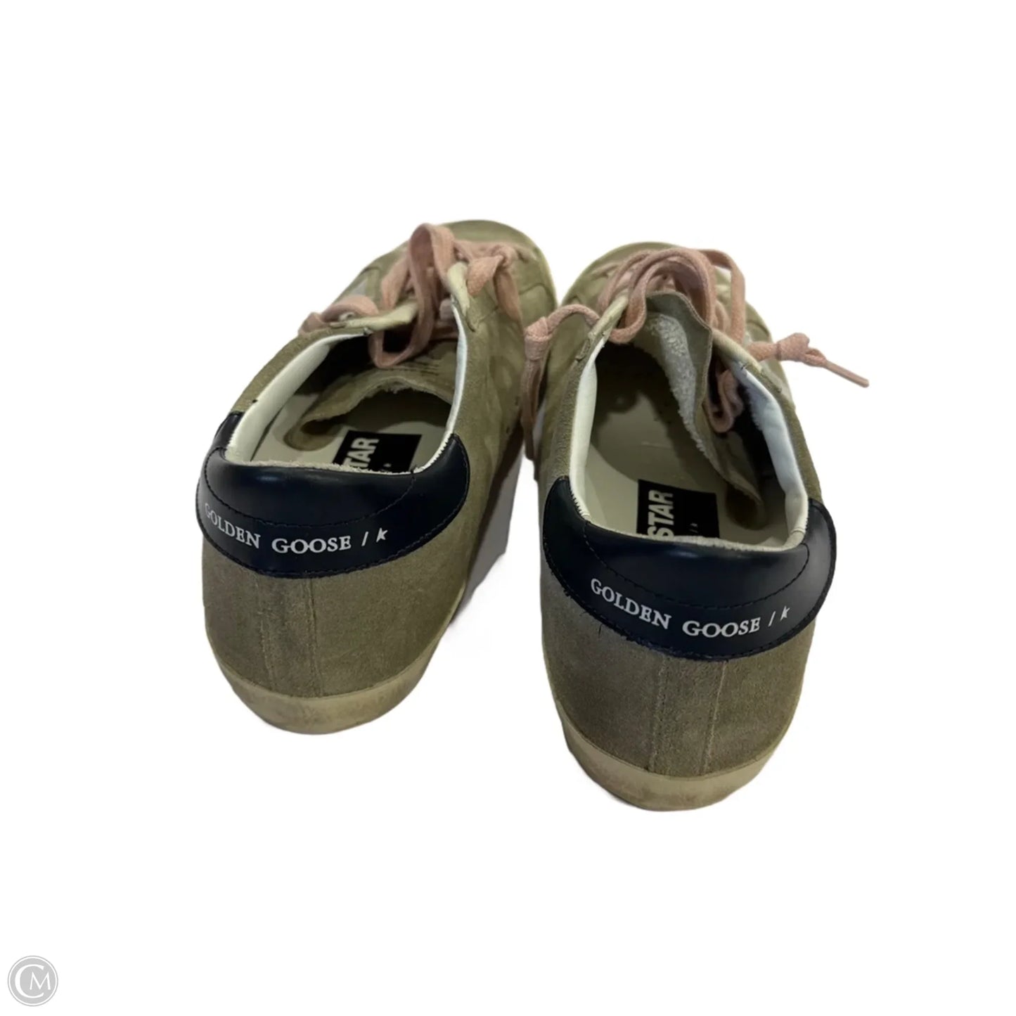 Shoes Luxury Designer By Golden Goose In Taupe, Size: 8.5