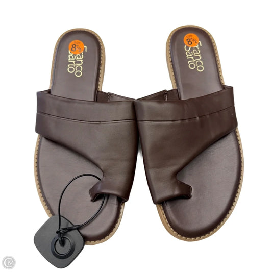 Sandals Flats By Franco Sarto In Brown, Size: 8.5