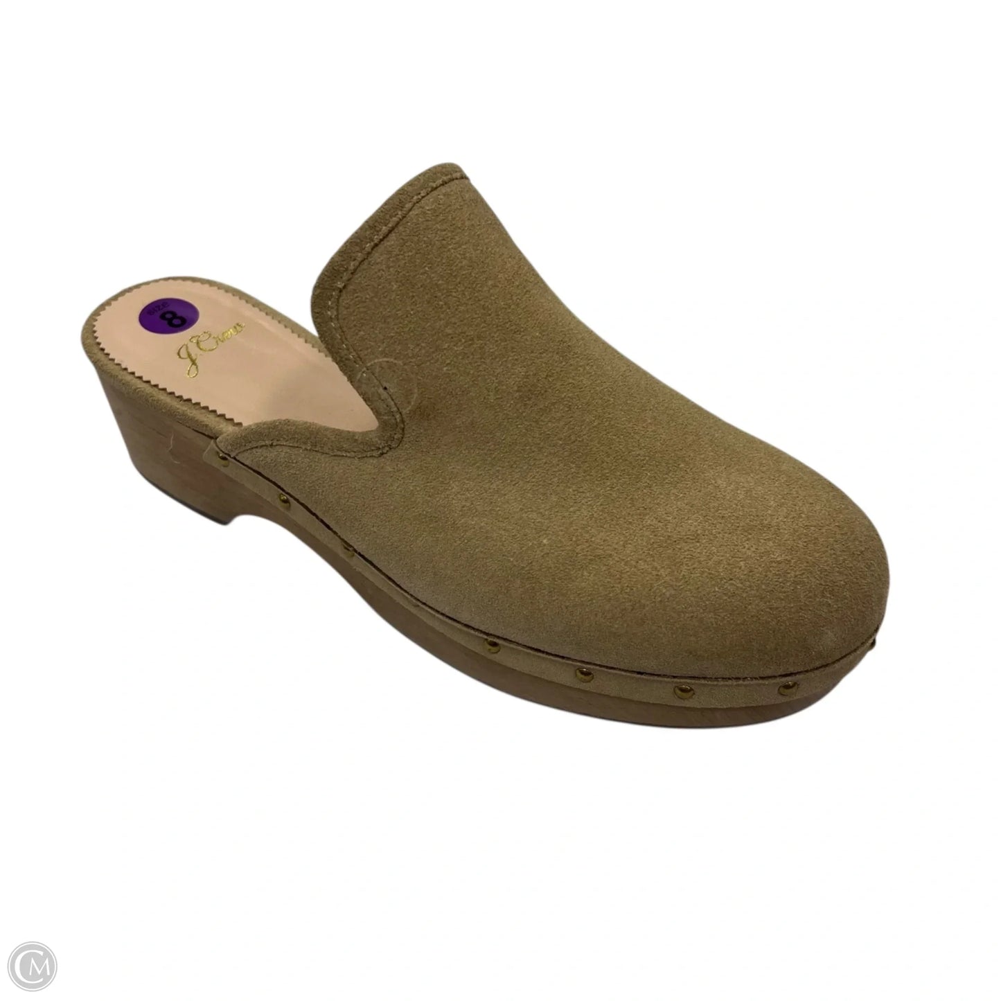 Shoes Heels Block By J. Crew In Beige, Size: 8