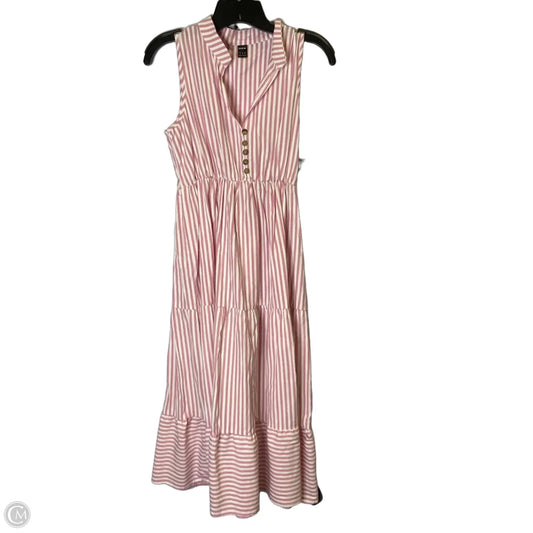 Dress Casual Midi By Shein In Pink, Size: S