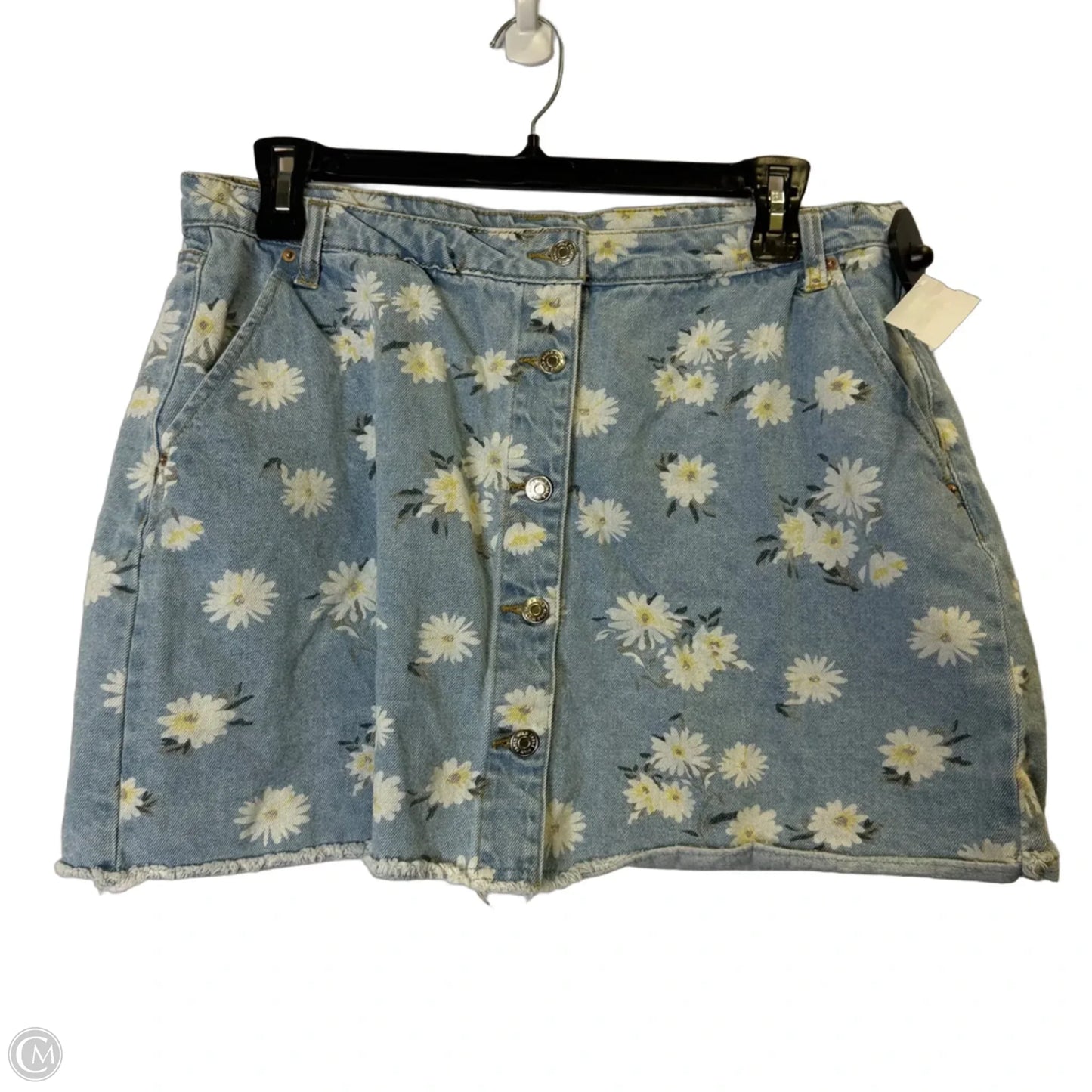 Skirt Mini & Short By Wild Fable In Blue, Size: 18